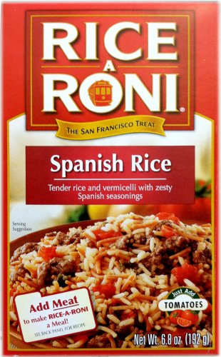 Pirinç-A-Roni ispanyol PİRİNCİ 6.8 oz (5 paket)