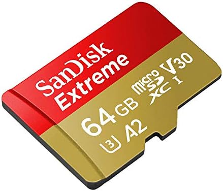 SanDisk Micro Extreme 64 GB Hafıza Kartı Nextbase için Dash Kamera 122 ile Çalışır, 622GW, 422GW Kameralar (SDSQXA2-064G-GN6MN)