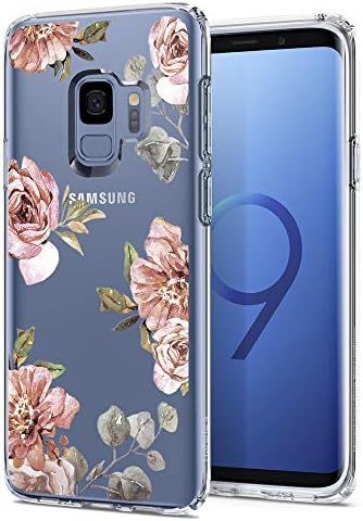 Samsung Galaxy S9 Kılıfı için Tasarlanan Spigen Likit Kristal (2018) - Blossom Flower