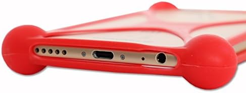 Samsung Galaxy Sol 2 4G kırmızı için PH26 darbeye dayanıklı silikon tampon durumda