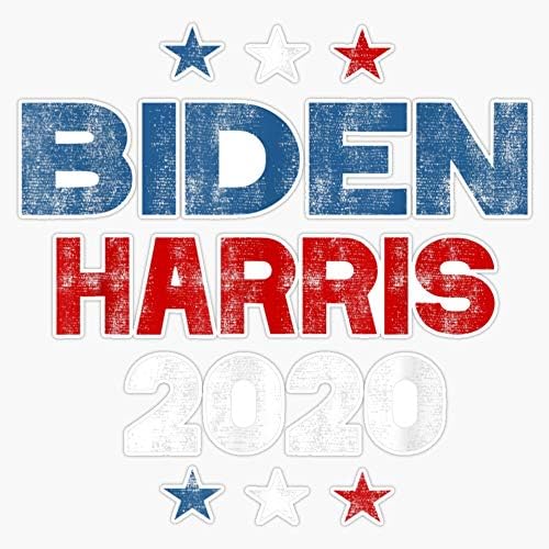 Biden Harris 2020 Joe Biden Kamala Harris T Hayranları için Hediye, erkekler ve Kadınlar için Sticker Vinil tampon Çıkartması