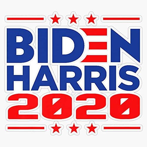 Bıden Harris 2020 Cumhurbaşkanlığı Seçimi Pro Bıden Anti Trump T Hayranları için Hediye, erkekler ve Kadınlar için Sticker Vinil