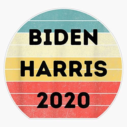 Biden Harris 2020 Joe Biden Kamala Harris 2020 Vintage T Hayranları için Hediye, erkekler ve Kadınlar için Sticker Vinil tampon