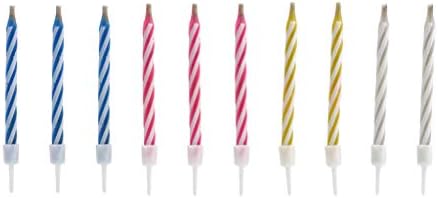 DENGNİ Renkli Glitter Mutlu Doğum Günü Harfler Kürdan Kek Mumlar Parti Süslemeleri, Mumlar, Resim Gösterildiği Gibi(5.50.5 cm